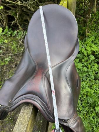 Image 3 of Lovatt & ricketts tan/brown leather saddle