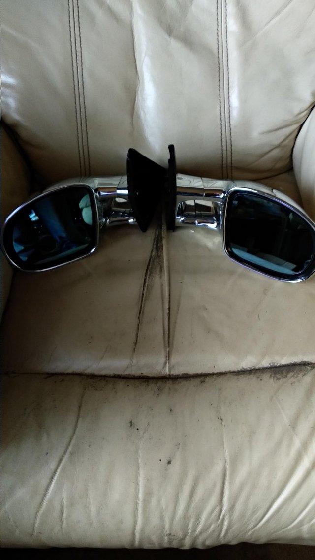 Preview of the first image of CHROME TINTED CAR DOOR MIRRORS.