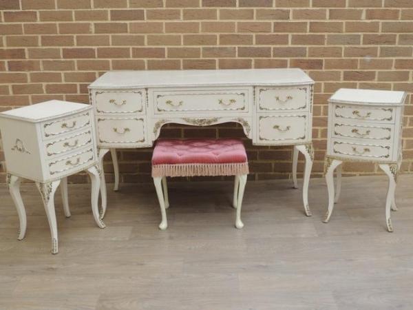 Image 1 of 4 piece French Bedroom Suite (UK Delivery)