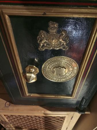 Image 3 of Victorian safe Philips and son fireproof safe