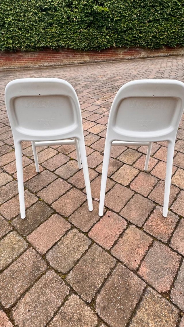 Preview of the first image of Ikea Junior Chair in White. Easy Clean.