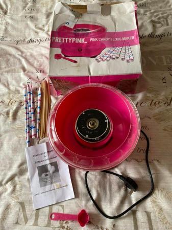 Image 1 of candy floss maker with full instructions & original box