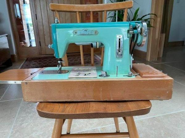 Image 1 of Victor electric sewing machine, with instruction booklet