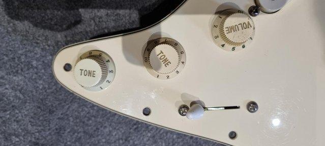 Image 3 of Fully Loaded Fender Scratchplate with Noiseless pickups