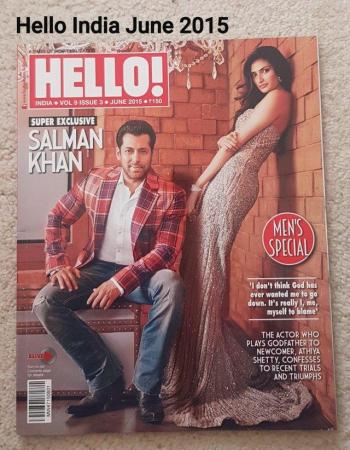 Image 1 of Hello! India June 2015 - Salman Khan