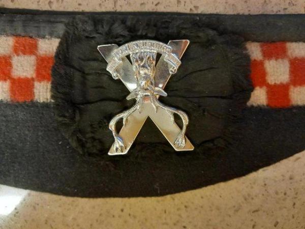 Image 1 of Highland brigade Glengarry with badge