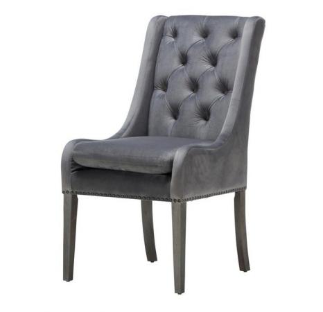 Image 1 of Velvet Dining Chairs x 5