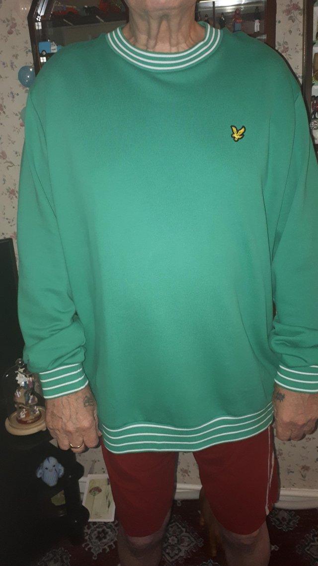 Preview of the first image of New Lyle and scott sweater in immaculate condition.