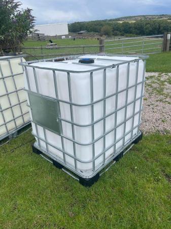Image 1 of IBC 1000ltrs water container animal water ,plants