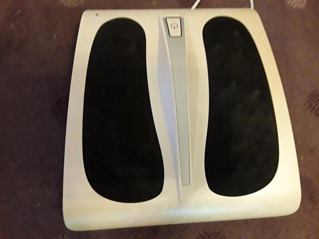 Preview of the first image of Deluxe Shiatsu full foot massager.