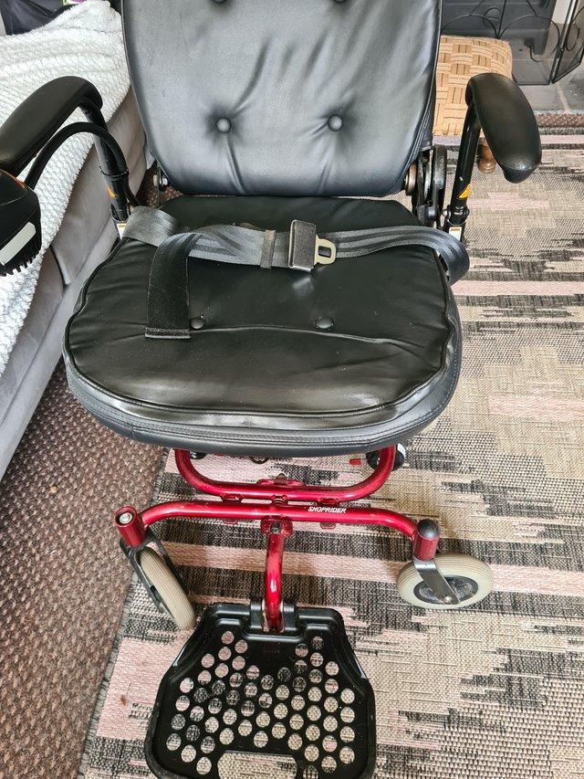 Preview of the first image of SHOPRIDER POWERED WHEELCHAIR.