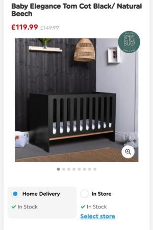 Image 1 of Baby Elegance Cot for sale