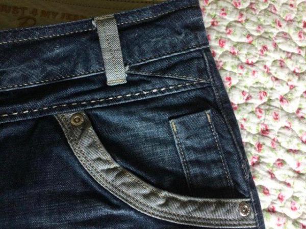 Image 6 of Vintage NEXT 90s Vibe Wide Leg Jeans, 12R, Lots of Detailing