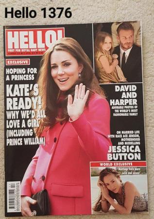 Image 1 of Hello Magazine 1376 - Kate's Ready! Hoping for a Princess