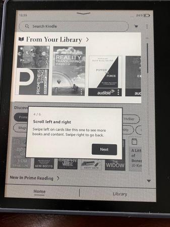 Image 5 of Graphite Amazon Kindle 10th generation oasis 3