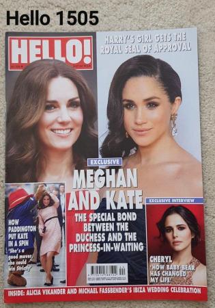 Image 1 of Hello Magazine 1505 - Exclusive: Meghan & Kate -Special Bond