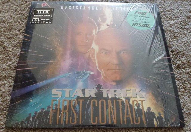 Preview of the first image of Star Trek VIII: 1st Contact. Laserdisc (1996).