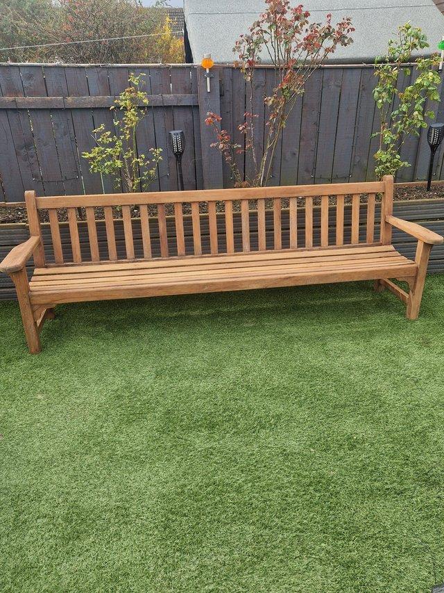 Preview of the first image of 8 foot Garden Bench for sale.