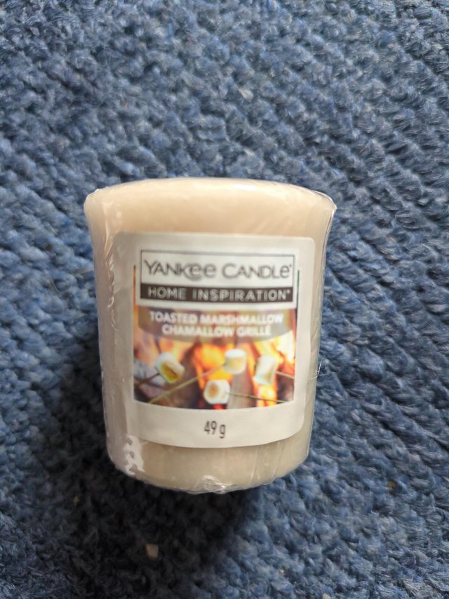 Preview of the first image of New... unwanted..Yankee candle..toasted marshmallow.