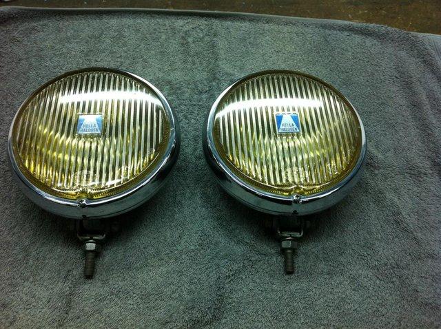 Preview of the first image of Pair of old German made Fog lamps.