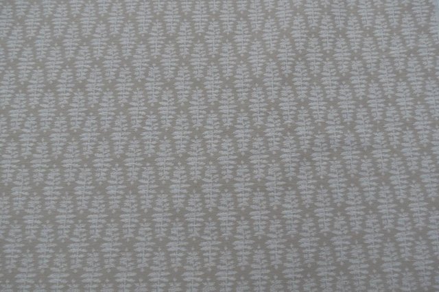 Image 2 of Fabric Remnant Cream Motif