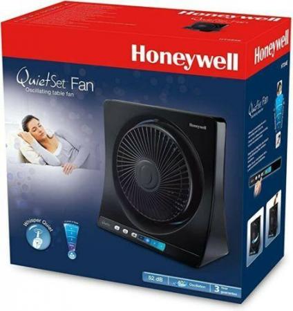 Image 1 of HONEYWELL QUIETSET TABLE DESK FAN-240V-4 SPEEDS-NEW-BOXED