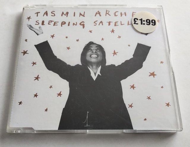Preview of the first image of Tasmin Archer Sleeping Satellite CD Single 1992.