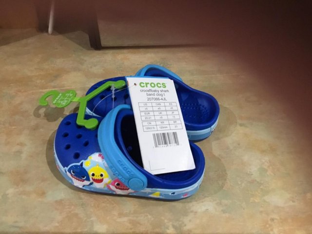 Preview of the first image of ORIGINAL BABY CROCS (TWO PAIRS).