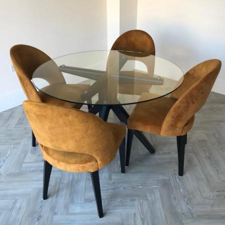 Image 1 of John Lewis dining room table and 4 chairs