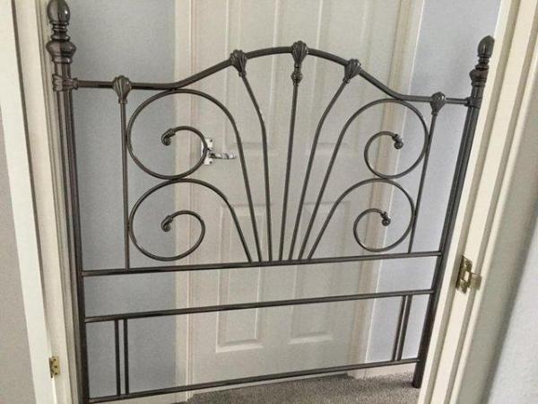 Image 1 of For Sale Metal Head Board Double