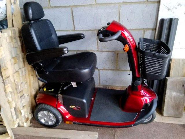Preview of the first image of Pride Colt Twin mobility scooter - hardly used..