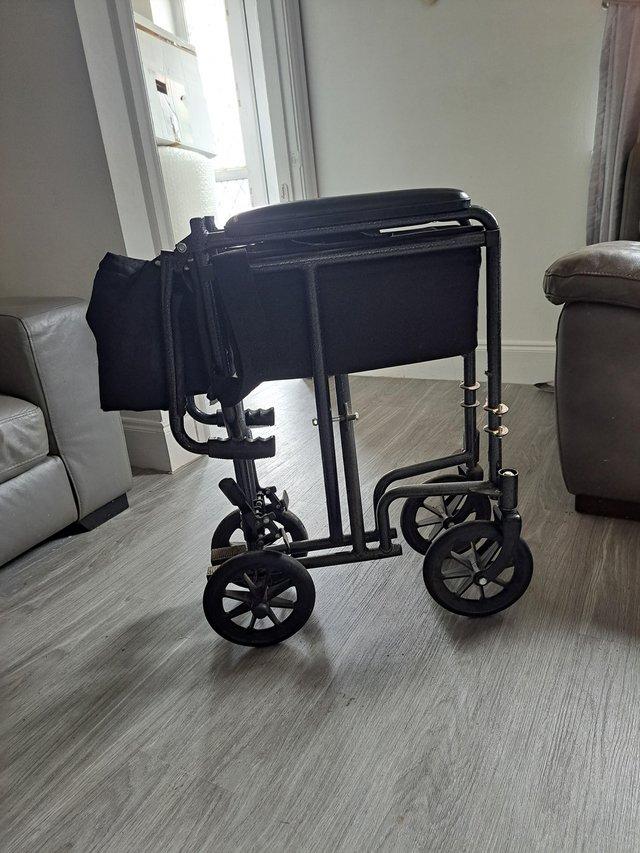 Preview of the first image of Lightweight Folding Wheelchair.