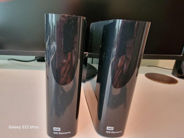 Preview of the first image of A pair of 10Tb Western Digital External Hard Drives.