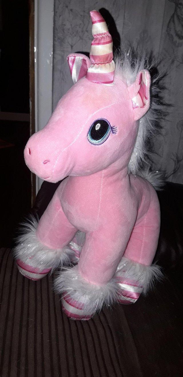Preview of the first image of Build A Bear Unicorn Teddy ....