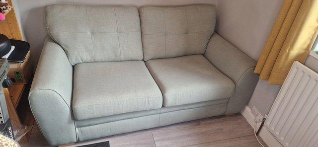 Image 1 of DFS TWO SEATER SOFA BED