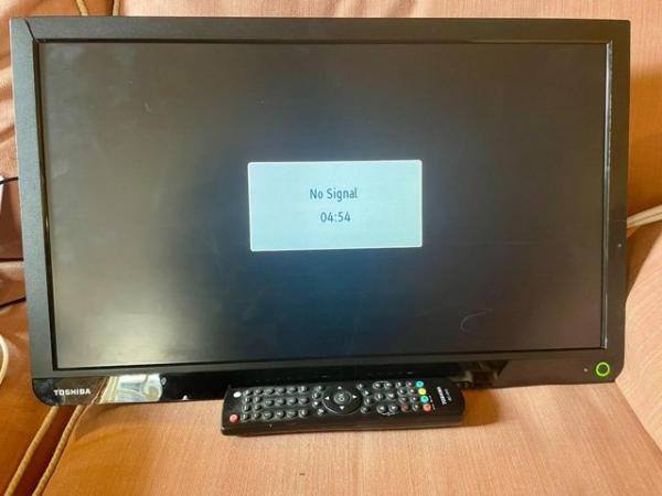 Image 1 of Toshiba 22" LED-backlit LCD TV with Built In DVD