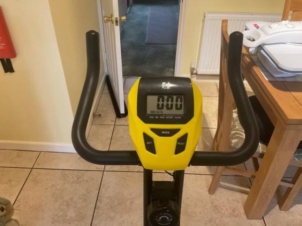 Image 2 of Exercise Bike Speed Foldable Adjustable Seat REDUCED PRICE