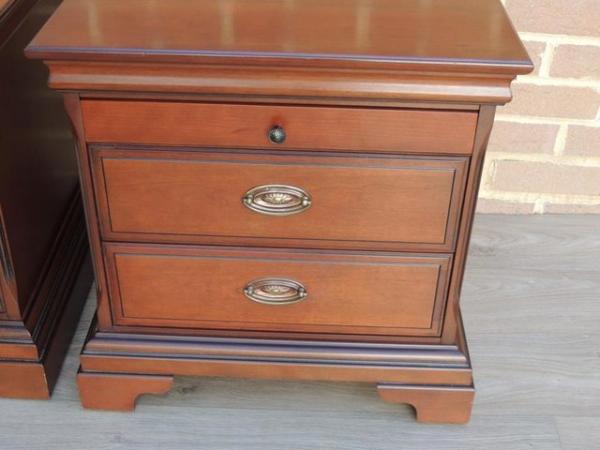 Image 13 of Pair of Stag Bedside Tables (UK Delivery)