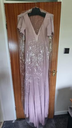 Image 3 of 2x Smoked Blush bridesmaid dress by THTH