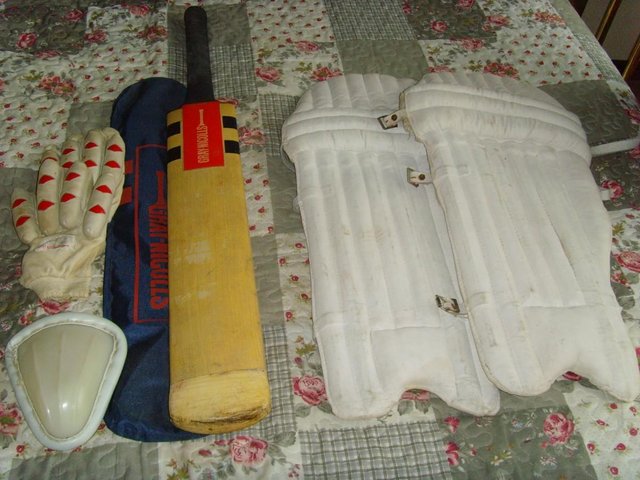 Preview of the first image of Full size Gray Nicolls cricket bat with new grip & bag.
