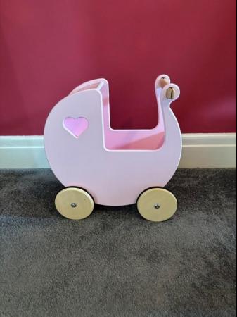 Image 1 of Moover dolls classic pram. Excellent condition.