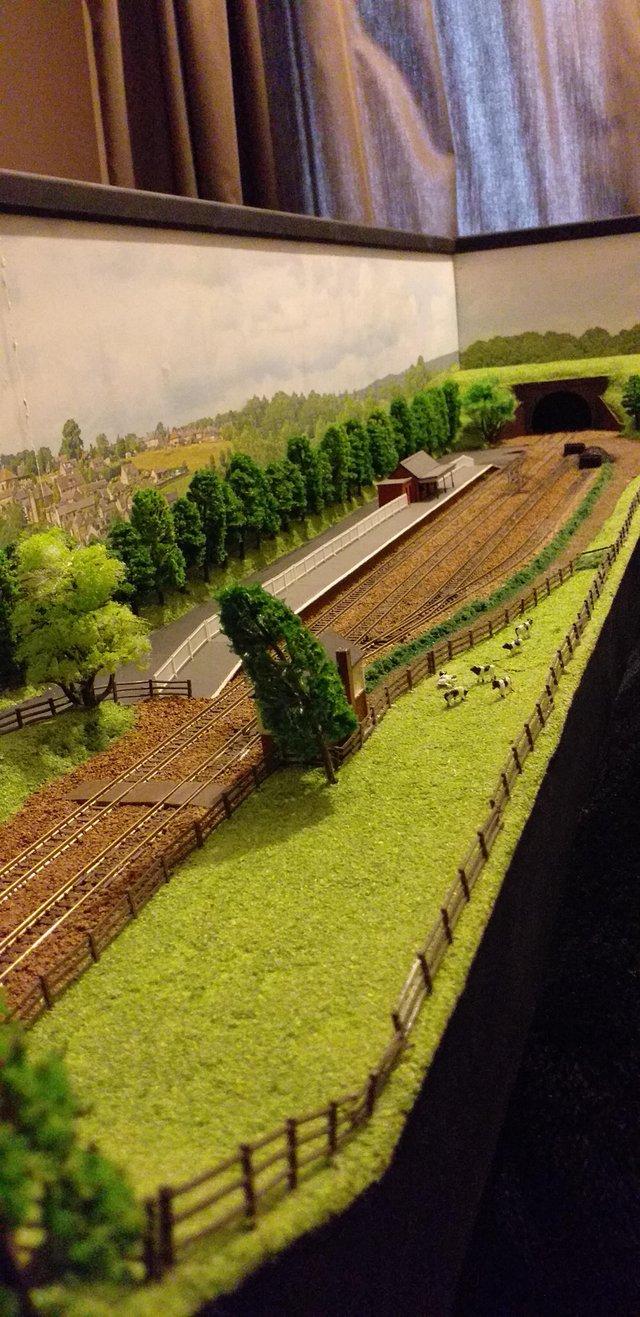 Preview of the first image of N GUAGE MODEL RAILWAY, END TO END.