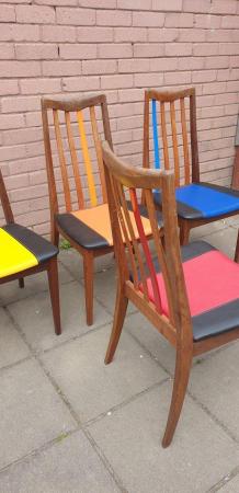 Image 3 of G - plan Mid Century dining chairs