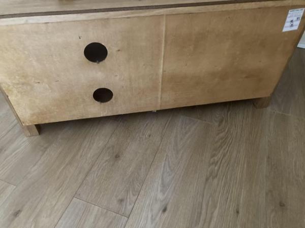 Image 2 of Solid light oak coffee table