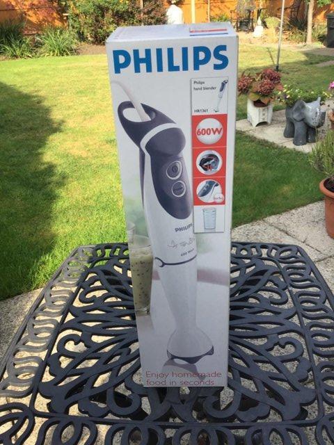 Preview of the first image of Phillips Hand Blender boxed and unused.