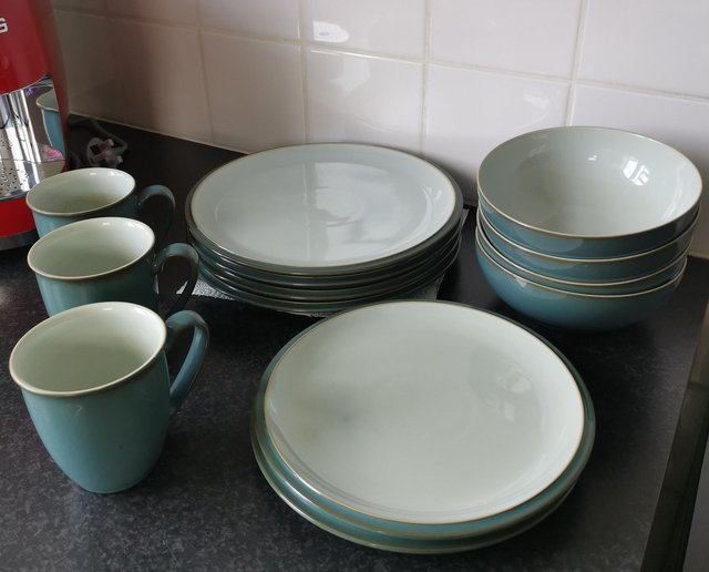 Preview of the first image of 13 pieces of Denby everyday.