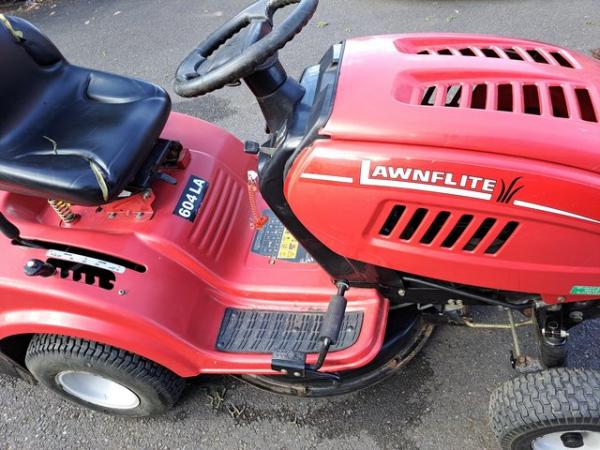 Image 3 of Ride on mower. Lawnflite 604LA.  Full service history