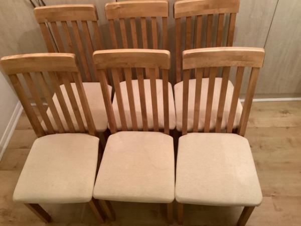 Image 1 of Dining Table and 6 Chairs