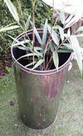 Image 3 of Stylish, Contemporary Looking Chrome Planter