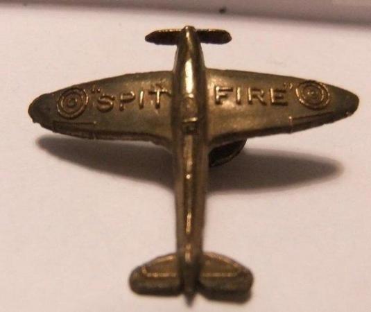 Image 1 of WW2 badge spitfire fund raf royal air force home front